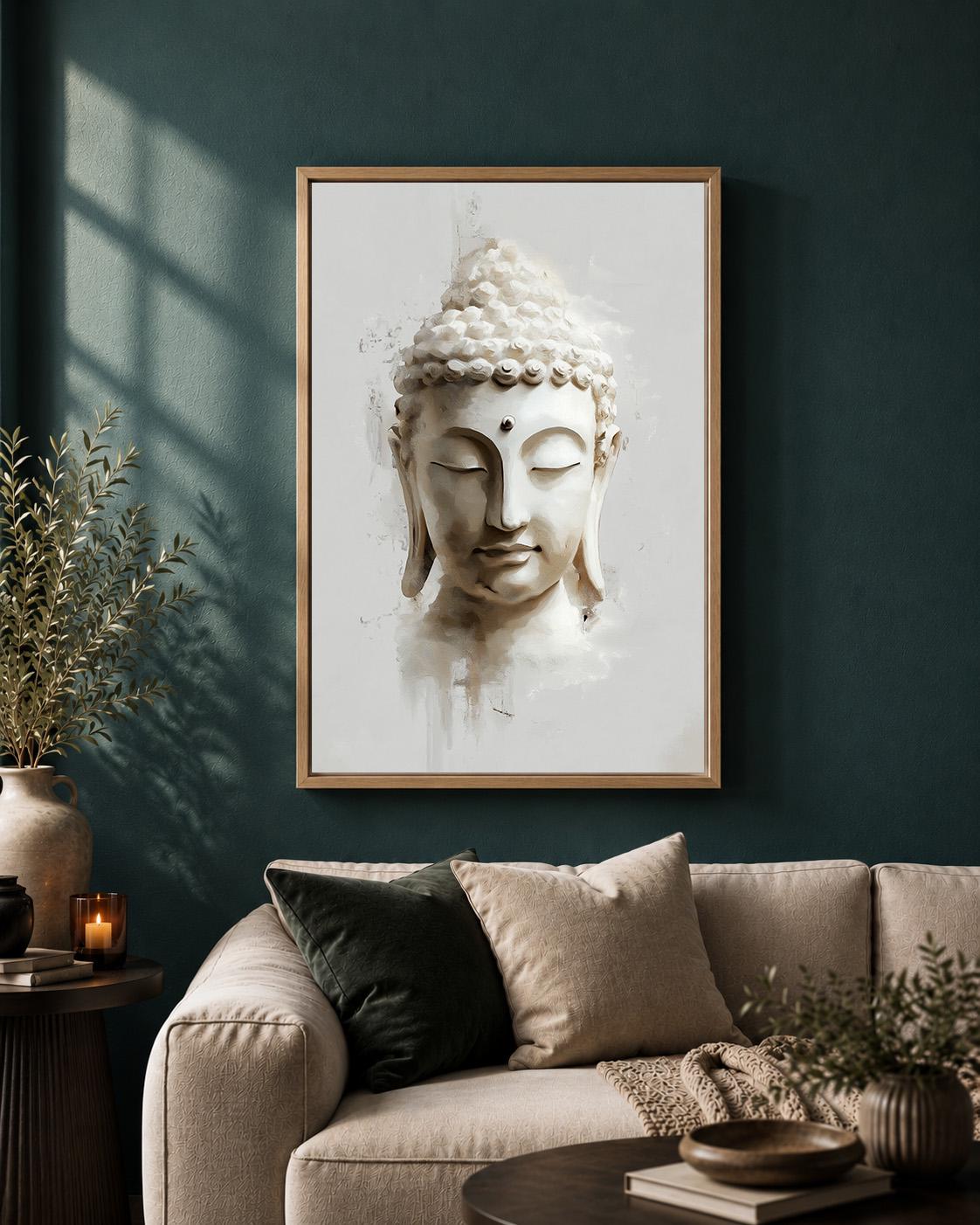 Buddha Framed Canvas