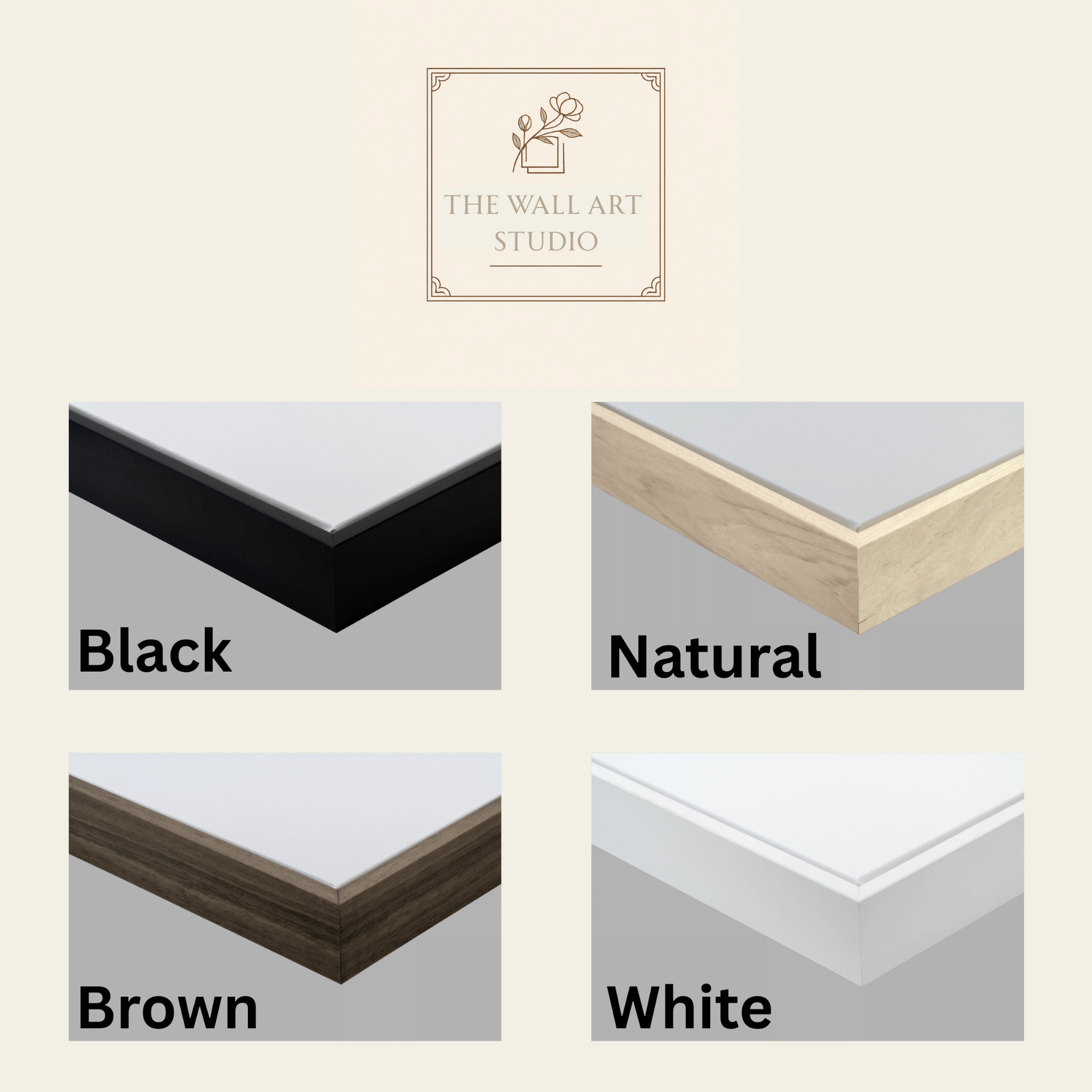 Floral Tooth Dental Clinic Botanical Dentistry Hygienist Office Wall Framed Canvas