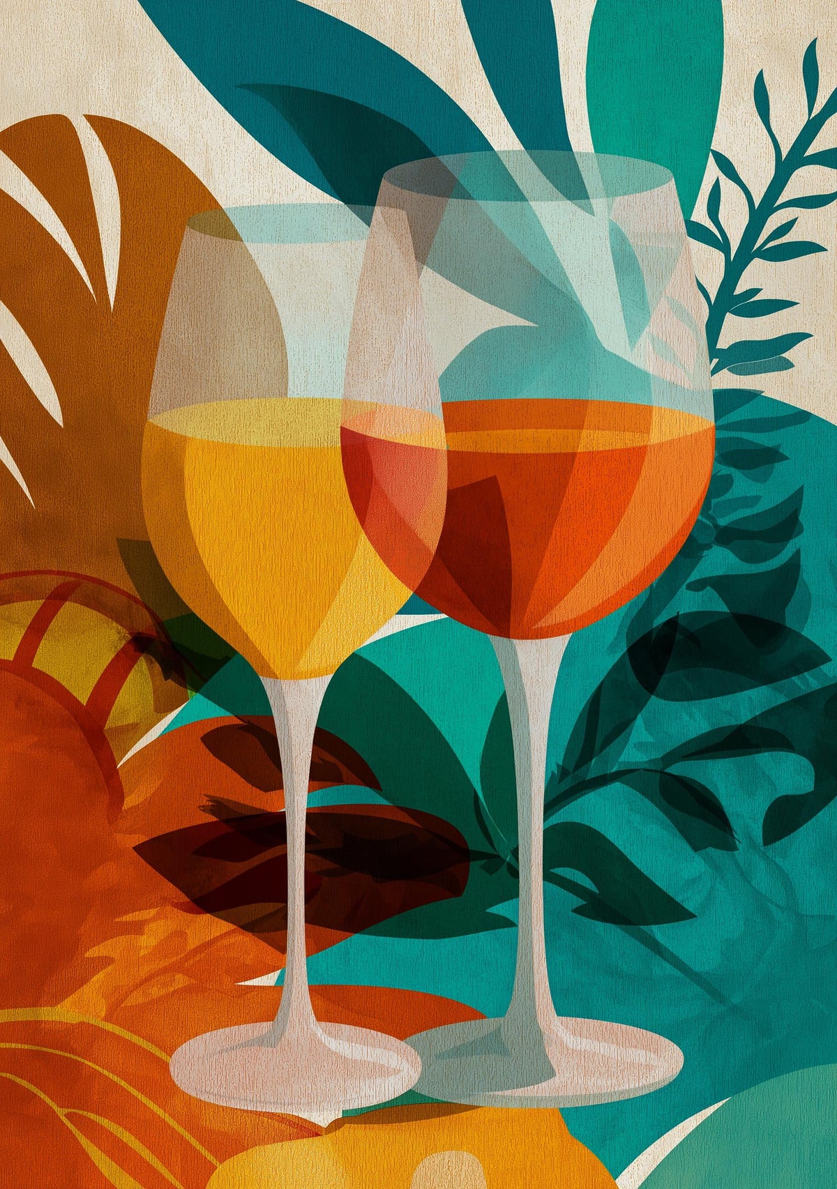 Autumn Wine Bottle Print | Rustic Fall Floral Kitchen Wall Art Poster | Autumn Wall Art Print | Fall Art | Kitchen Wall Ar...
