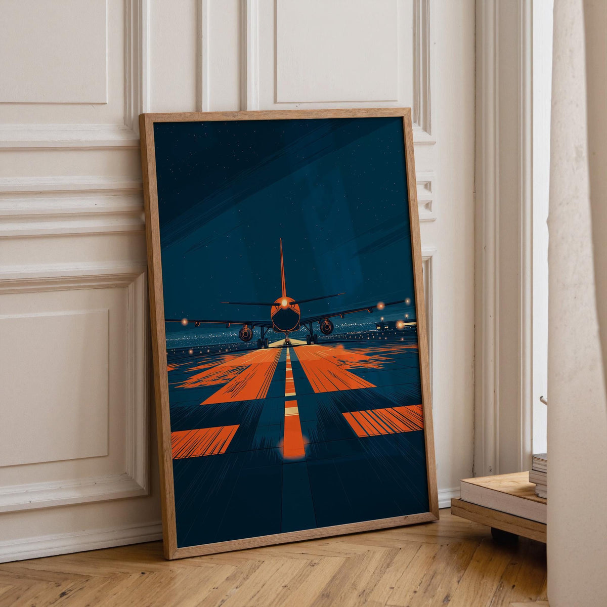 Vintage Aviation Modern Aircraft Wall Art by The Wall Art Studio